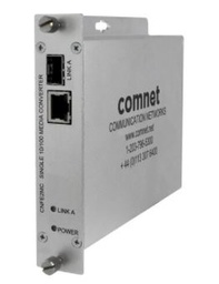 [CNFE2MC] Comnet - CNFE2MC - Media Converter, 100Mbps, 1 SFP Port + 1 RJ-45 Copper Port (SFP Sold Separately).