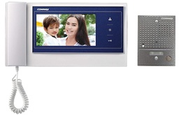 [CDV70K/DRC40] COMMAX - CDV70K/DRC40 - 7" Video Door Phone with 7" wide TFT color LCD Monitor and door phone with Camera, soft touch switch, wall/surface mounted type.