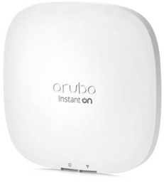 [R4W02A] HPE Aruba - R4W02A - Wireless Access Point Indoor Instant On AP22 (RW), 2x2 MIMO, 802.11ax Wi-Fi 6, PoE 802.3af (Class 3).