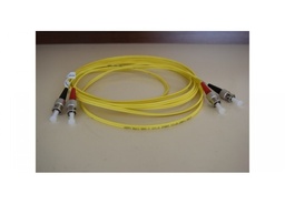 [780.355.00216] SHINKWANG - 780.355.00216 - FO Patch Cord SM OS2 Duplex STD:STD Yellow 3 Mtr.