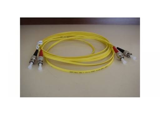 [780.355.00216] SHINKWANG - 780.355.00216 - FO Patch Cord SM OS2 Duplex STD:STD Yellow 3 Mtr.