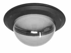[LDHQPB-0] Pelco - LDHQPB-0 - Lower Dome (Bubble) for Spectra IV Pendant PTZ Camera, High Quality, Smoked Black.
