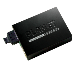 [FT-802S15] PLANET - FT-802S15 - 10/100BASE-TX to 100BASE-FX (SC, SM) Compact Bridge Media Converter, Fast ethernet, 15km.