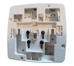 [JY706A] HPE Aruba - JY706A - AP-220-MNT-W3 White Low Profile Box Style Secure Large Indoor AP Flat Surface Mount Kit.
