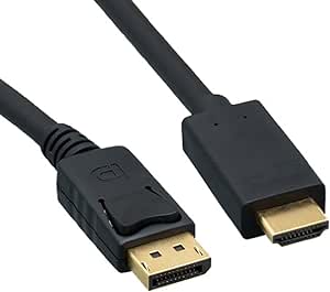 [3000114 *OpenBox] 3000114 *OpenBox - HDMI Patch Cord, DispalyPort to HDMI Adapter L = 1.8m