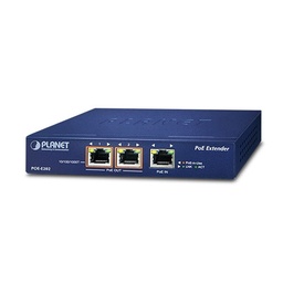 [POE-E202] PLANET - POE-E202 - PoE Extender 1-Port Gigabit 802.3at PoE+ to 2-Port 802.3af/at.
