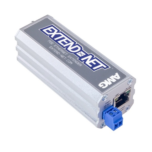 [AMG160-1F-1EU] AMG - AMG160-1F-1EU - Industrial 1-Port Ethernet Extender Over UTP 10/100Mbps, 802.3at/bt 30/60/90W PoE Pass Through.