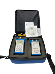 [SMLP5-5 *Used] AFL - SMLP5-5 *Used - Noyes OLS4 Optical Light Source + OPM5-2D Optical Power Meter MM/SM, USB for PC connection, Port Cap, CD software & Carry case.