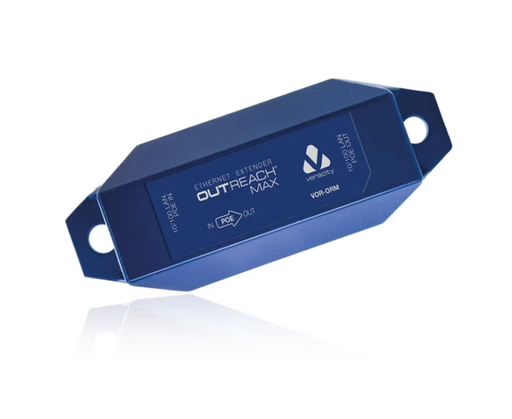 [VOR-ORM] Veracity - VOR-ORM - POE Extender, Powered Ethernet Repeater to extend network reach by 100m with POE. Made in UK