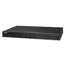 [KVM-210-08] PLANET - KVM-210-08 - Planet 8-Port Combo KVM Switch Upto 64 computers, OSD, QVS, Hotkey, Stackable, 1U Rack-mount, Windows, Linux, Mac, Sun.