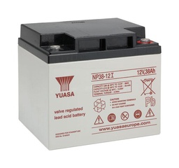 [NP38-12I] Yuasa - NP38-12I - Industrial VRLA Battery 12V 38A.