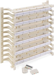 [41AB2-3F4] Leviton - 41AB2-3F4 - 300-Pair Wall-Mount Wiring Block Kit w/ C-4 clips.