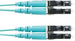 [FXLE10-10M2] Panduit - FXLE10-10M2 - Opti-Core Fiber Optic Patch Cord OM3 10 GbE LC to LC Duplex LSZH 2 Mtr.