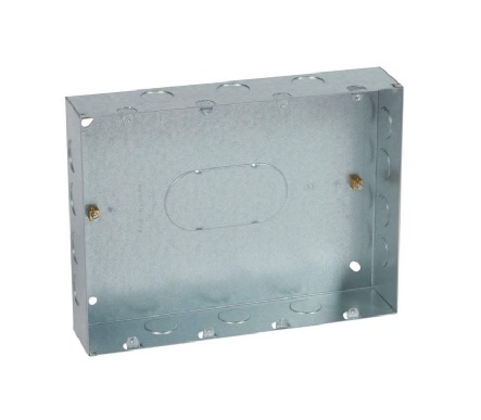 [081855] Legrand - 081855 - GRIDSWITCH (UK) Flush mounting box - for Grid system - 4x3 gang - for 24 modules - Steel.