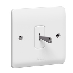 [730008] Legrand - 730008 - Synergy™ - Single pole Key switch - 1 gang - 2 way - 10 AX 250 V~ - White