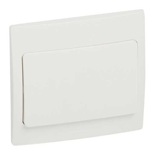 [281008] Legrand - 281008 - Mallia™ Single pole switch 1-Gang intermediate 10A White.