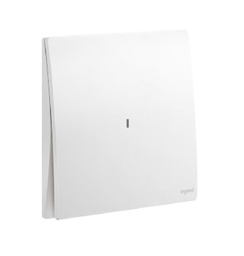 [281010] Legrand - 281010 - White 1-Gang 1 Way 10A Switch Illuminated.