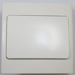 [281050] Legrand - 281050 - Mallia™ Single pole switch 1-Gang 1-Way 20A White.