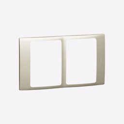 [281911] Legrand - 281911 - Mallia™ Plate 2x 1-Gang Champagne.