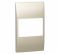 [281912] Legrand - 281912 - Mallia™ Plate switch 45A 2-Gang Champagne.