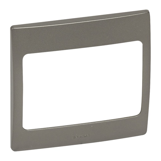 [281955] Legrand - 281955 - Mallia™ Plate 1-Gang Dark Silver.