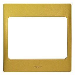 [281960] Legrand - 281960 - Mallia™ Plate 1-Gang Brass.