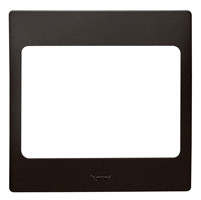 [281970] Legrand - 281970 - Mallia™ Plate 1-Gang Black.