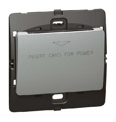 [283048] Legrand - 283048 - Mallia™ Key card Switch 220V Silver.