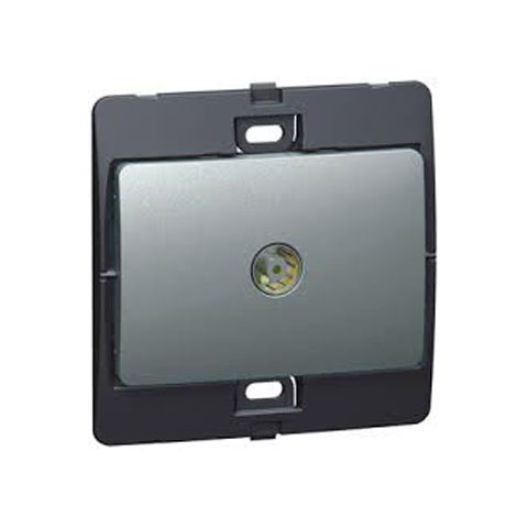 [283151] Legrand - 283151 - Mallia™ TV Female Socket Terminal Outlet (star attenuation 1.5 dB 0-2400 MHz) Silver.