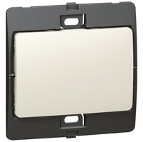 [283201] Legrand - 283201 - Mallia™ Single pole switch 1-Gang 2-Way 10A Pearl.