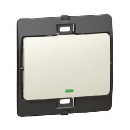 [283261] Legrand - 283261 - Mallia™ Double Pole socket outlet Switched w/ LED 1-Gang 1-Way 20A 250V Pearl.