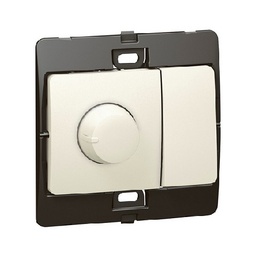 [283284] Legrand - 283284 - Mallia™ Dimmer Rotary Control + Switch 500 Watt 250V 2-Way Pearl.