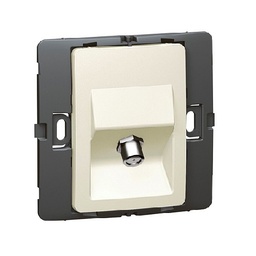 [283352] Legrand - 283352 - Mallia™ TV F-Type Female Socket Terminal Outlet (star attenuation 1.5 dB 0-2400 MHz) Pearl.