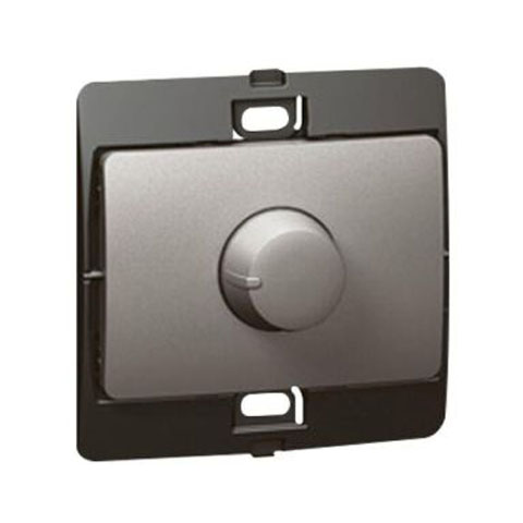[283480] Legrand - 283480 - Mallia™ Dimmer Rotary 50-500W Dark Silver.