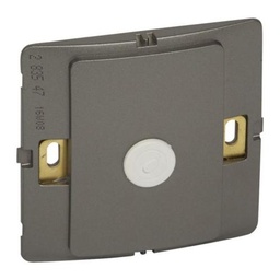 [283547] Legrand - 283547 - Mallia™ 20A BS Cable outlet Connection Unit Dark Silver.