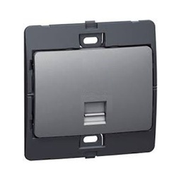 [283569] Legrand - 283569 - Mallia™ BS secondary Telephone socket Dark Silver.