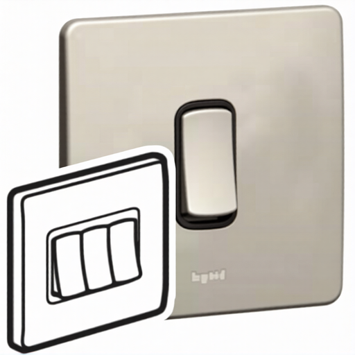 [731203] Legrand - 731203 - 10 AX SWT 3X2 WAY MN