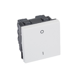 [572048] Legrand - 572048 - Arteor™ 2-Way Double Pole switch 2 Module 20A 250V White.