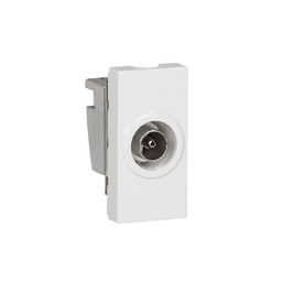 [572171] Legrand - 572171 - Arteor™ TV socket single F-type male 9.5mm 1 Module White.