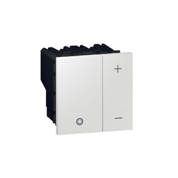 [572238] Legrand - 572238 - Arteor™ Universal Push Button Dimmer 400W 2 Module White.