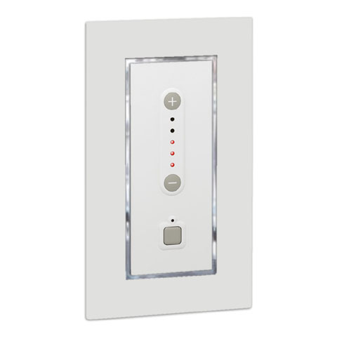 [572241] Legrand - 572241 - Arteor™ Trailing/leading edge Dimmer Push Button 1000 Watt 230V Flush-Mount 5-Modules 5-LEDs White.