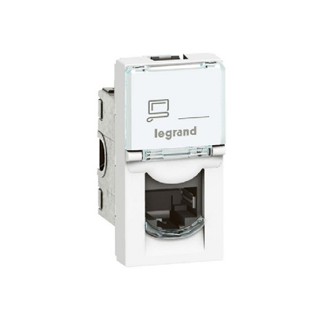 [572306] Legrand - 572306 - Arteor™ Single RJ45 CAT6A STP LCS2 1 Module White.