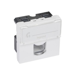 [572310] Legrand - 572310 - Arteor™ Telephone socket British Telecom (BT) single master 2 Module White.