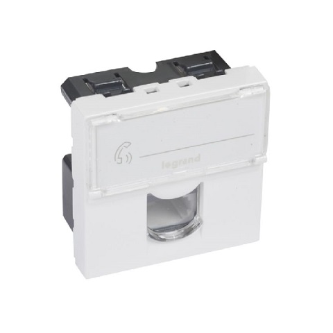 [572310] Legrand - 572310 - Arteor™ Telephone socket British Telecom (BT) single master 2 Module White.