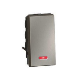 [572506] Legrand - 572506 - Arteor™ Switch 2-Way with indicator 10A 1 Module Magnesium.