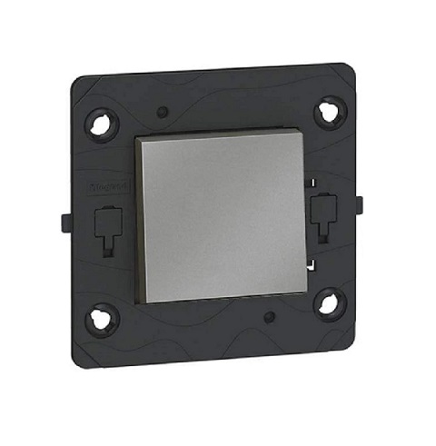 [572512] Legrand - 572512 - Arteor™ Switch 2-Way 1-Gang Rocker 20A Square Magnesium.