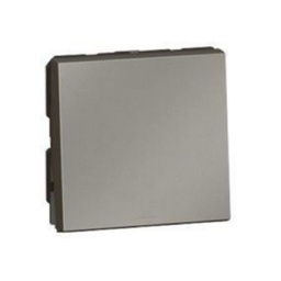 [572531] Legrand - 572531 - Arteor™ Push Button 2-Way 6A 2 Module Magnesium.