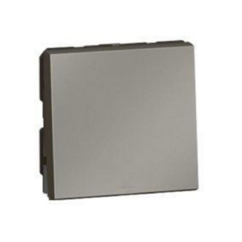 [572531] Legrand - 572531 - Arteor™ Push Button 2-Way 6A 2 Module Magnesium.