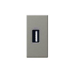 [572571] Legrand - 572571 - Arteor™ Charging Socket Single USB Type-A 1.5A 1 Module Magnesium.