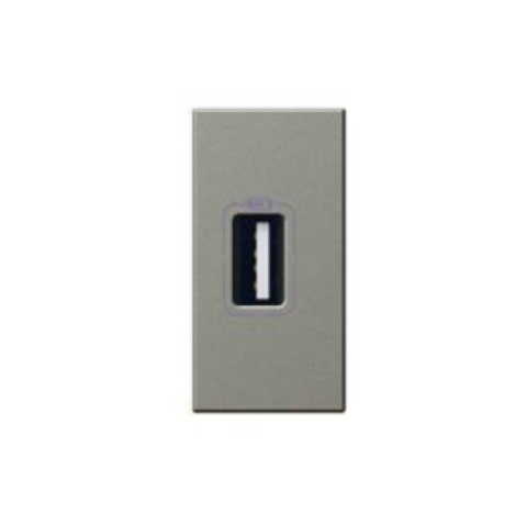 [572571] Legrand - 572571 - Arteor™ Charging Socket Single USB Type-A 1.5A 1 Module Magnesium.